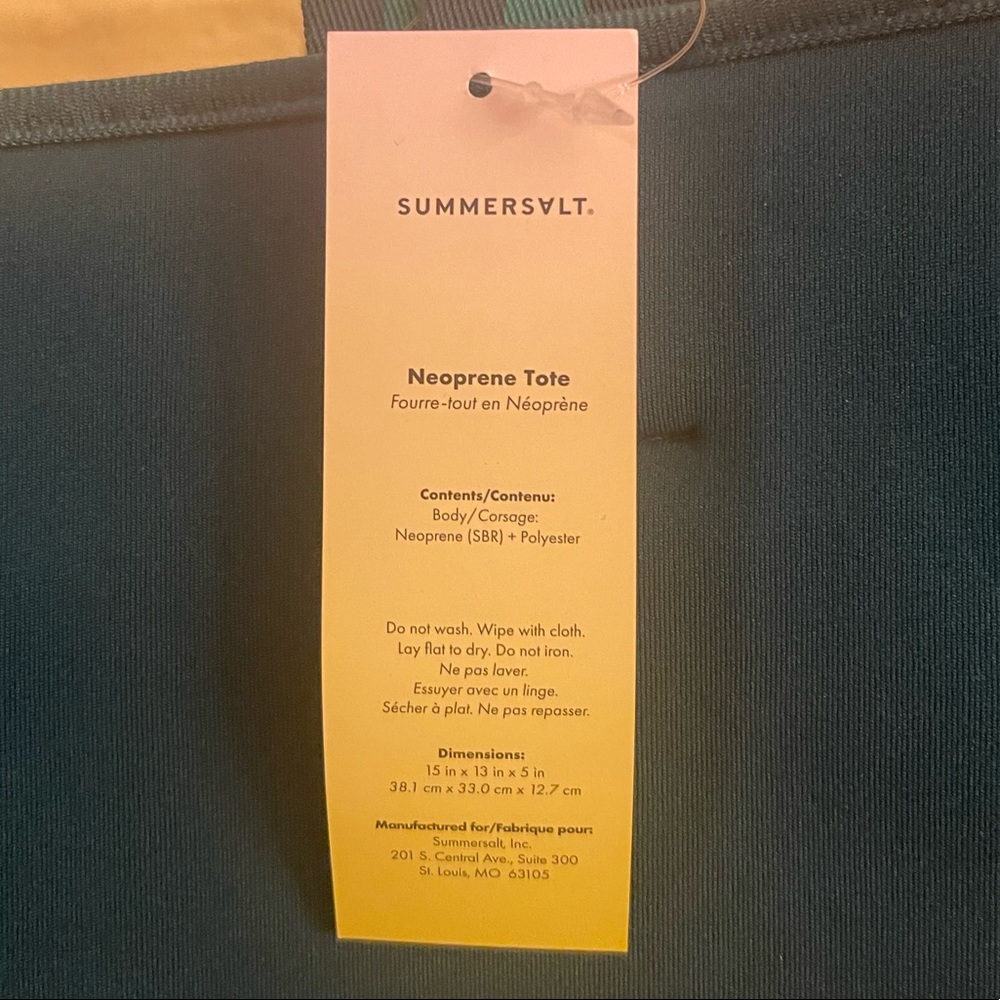 Summersalt Neoprene Tote - Picture 3 of 6